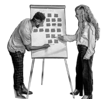 Ilustración de aprendizaje colectivo